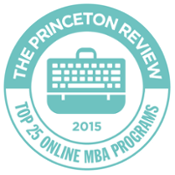 The Princeton Review - 2015 Top 25 Online MBA Programs